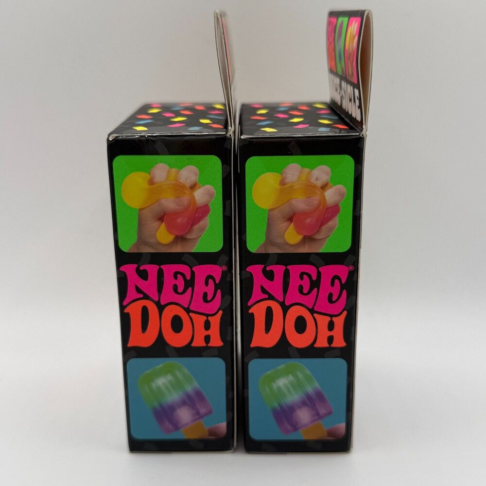 Schylling - NeeDoh Nice-Sicle *Set of 2* New Viral Sensory Squish Toy - Picture 2 of 5